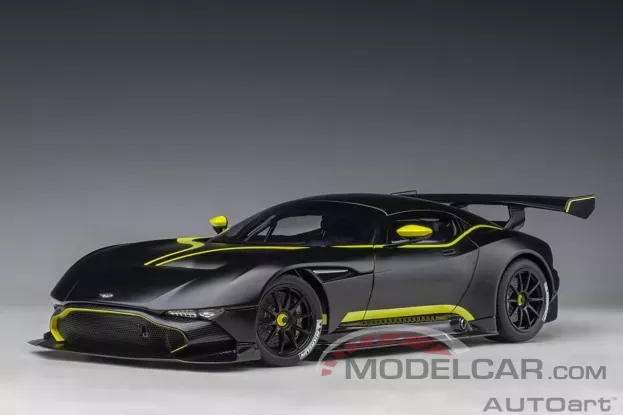 AUTOart Aston Martin Vulcan Matt Black 1:18 70262