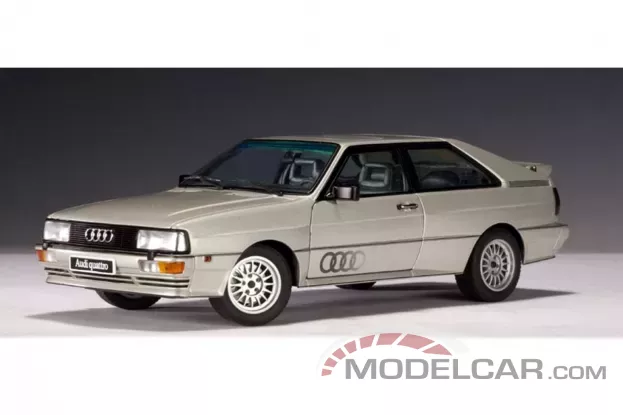 AUTOart Audi Quattro LWB 1988 Silver Metallic 1:18 70303
