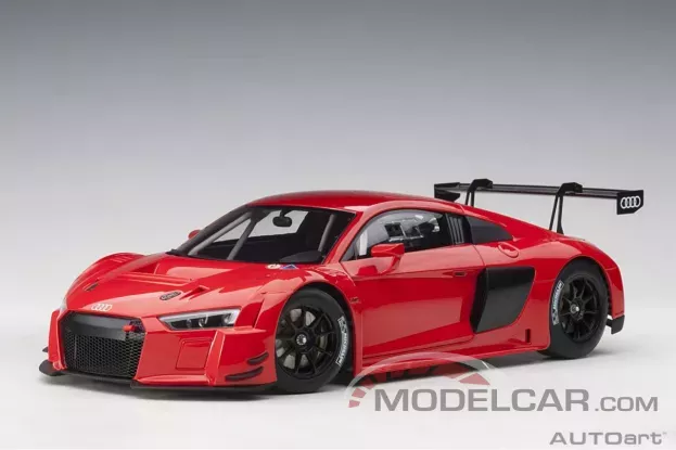 AUTOart Audi R8 LMS 4S Plain Body Version Red 1:18 81601