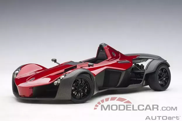 AUTOart BAC Mono Red Metallic 1:18 18119