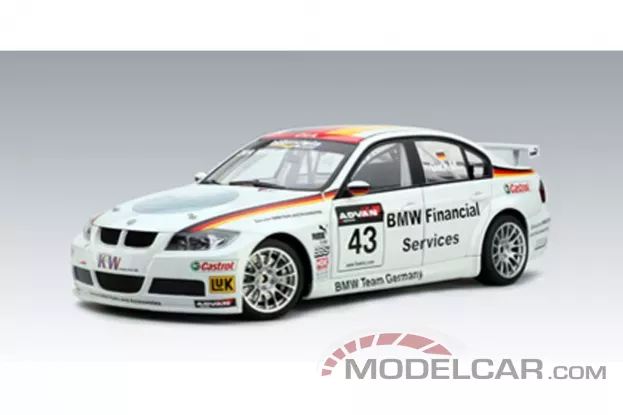 AUTOart BMW 320Si WTCC e90 2006 Team Germany D.Muller 43 1:18 80648
