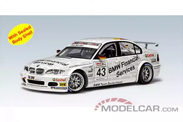 AUTOart BMW 320i WTCC 2005 D.Muller 43 1:18 80543