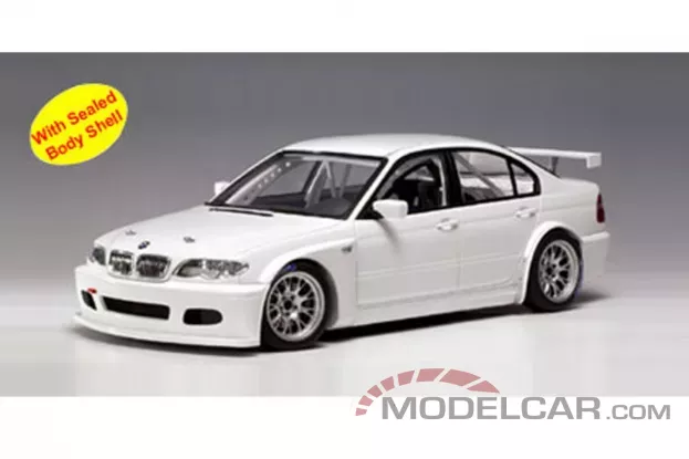 AUTOart BMW 320i WTCC Plain Body Version White 1:18 80548