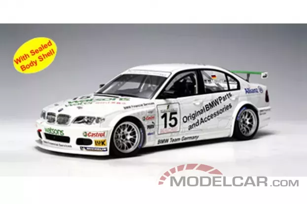AUTOart BMW 320i e46 2004 Macau Guia Race Winner J.Muller 15 1:18 80449