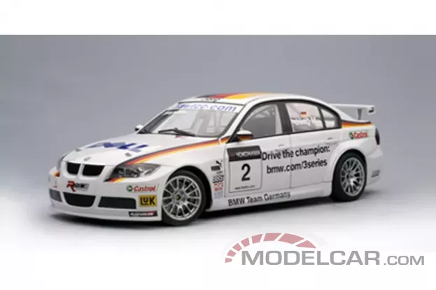 AUTOart BMW 320si WTCC e90 2007 Team Germany J.Muller 2 1:18 80747