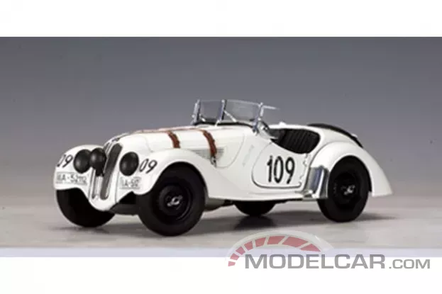 AUTOart BMW 328 Roadster 1938 Mille Miglia 109 1:18 83845