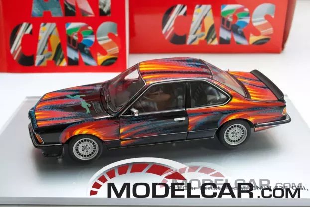 AUTOart BMW 635 CSI e24 Art Car Ernst Fuchs 1982 dealer edition 1:18 80430150940