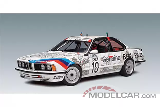 AUTOart BMW 635 CSi e24 Group A Racing Original Teile 10 1:18 88646