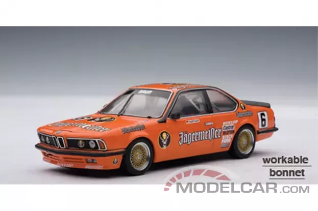 AUTOart BMW 635CSi e24 Group A Racing 6 1:43 68446