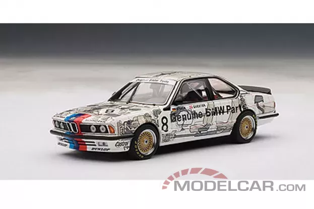 AUTOart BMW 635CSi e24 Group A Racing 8 1984 1:43 68445