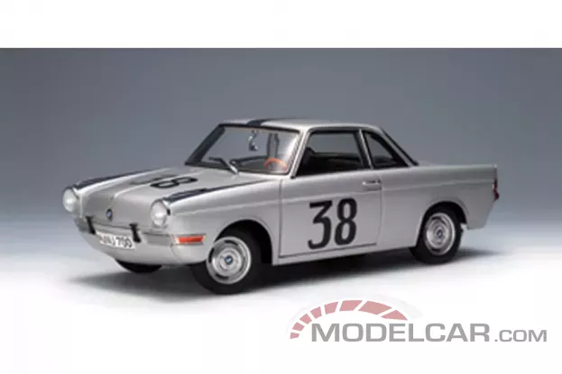 AUTOart BMW 700 Rennsport Coupe 1960 38 Flugplatzrennen Innsbruck Hans Stuck 1:18 86045