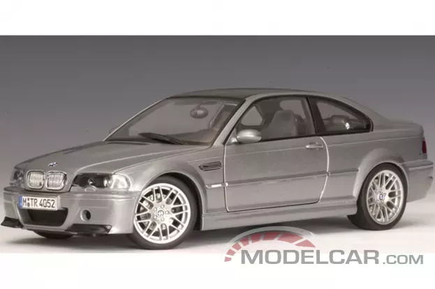 AUTOart BMW M3 CSL e46 Steel Grey Metallic 1:18 70661