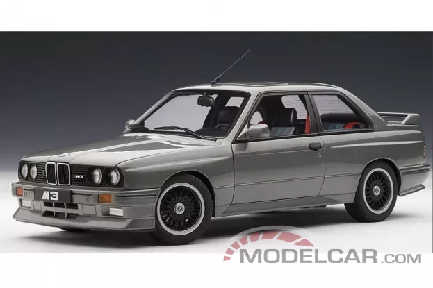 AUTOart BMW M3 Evolution Cecotto Edition e30 1989 Nogaro Silver 1:18 70567