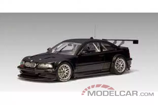 AUTOart BMW M3 GTR e46 Plain Body Version Black 1:18 80447