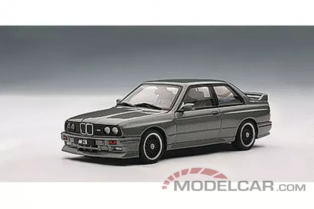 AUTOart BMW M3 sport evolution Cecotto edition e30 1990 Nogarosilver 1:43 50567