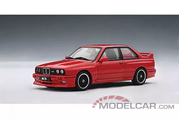 AUTOart BMW M3 sport evolution Cecotto edition e30 1990 red 1:43 50566