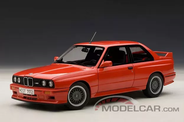 AUTOart BMW M3 sport evolution e30 1990 red 1:18 70561