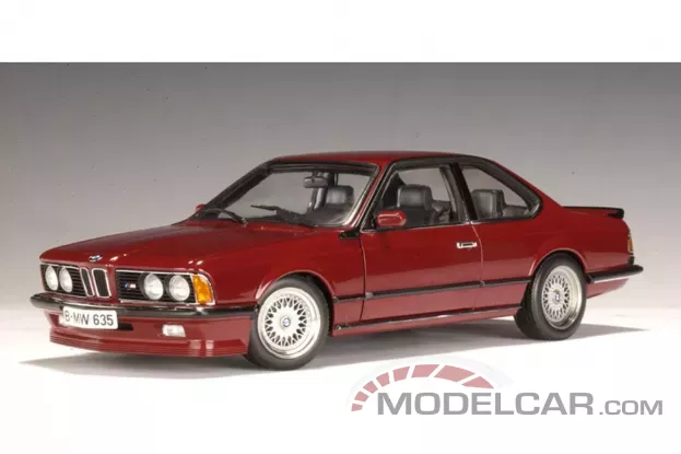 AUTOart BMW M635 CSI e24 Karmin Red 1:18 70528
