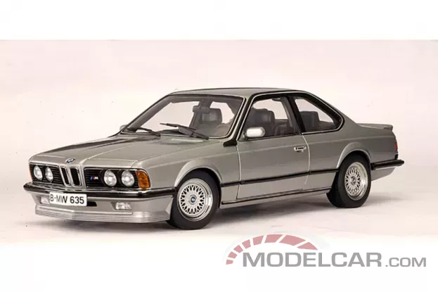 AUTOart BMW M635 CSI e24 Lachs Silver Metallic 1:18 70526