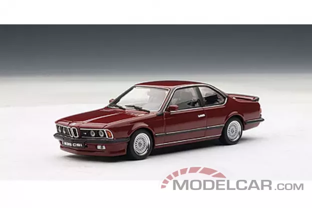 AUTOart BMW M635 CSi e24 Karminred Metallic 1:43 50507