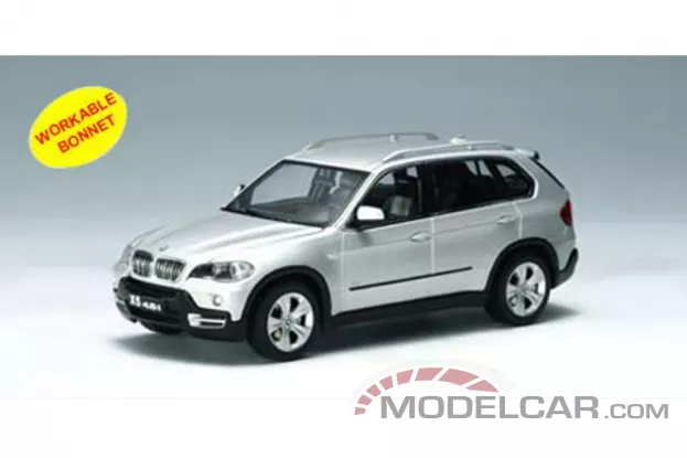AUTOart BMW X5 4.8i e70 Silver 1:43 55155
