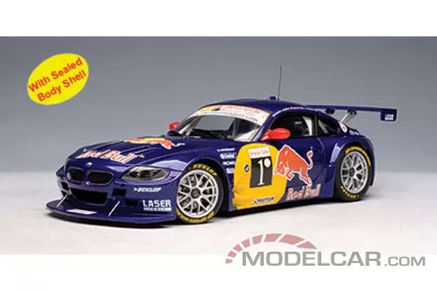 AUTOart BMW Z4 Coupe e86 Red Bull Silverstone 1 Campbell-Walter Johannes Stuck D.Werner D.Quester 1:18 80745