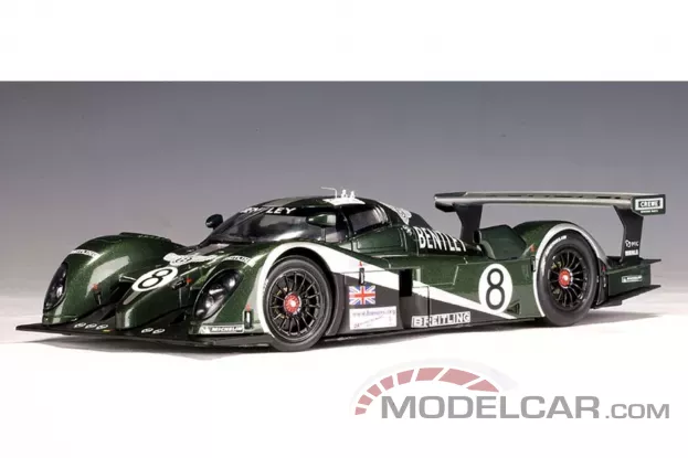AUTOart Bentley Speed 8 2003 Le Mans 24 HRS 2nd Position Herbert 8 J.Herbert D.Brabham M.Blundell 1:18 80354
