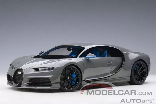 AUTOart Bugatti Chiron Jet Grey 2017 1:18 12114