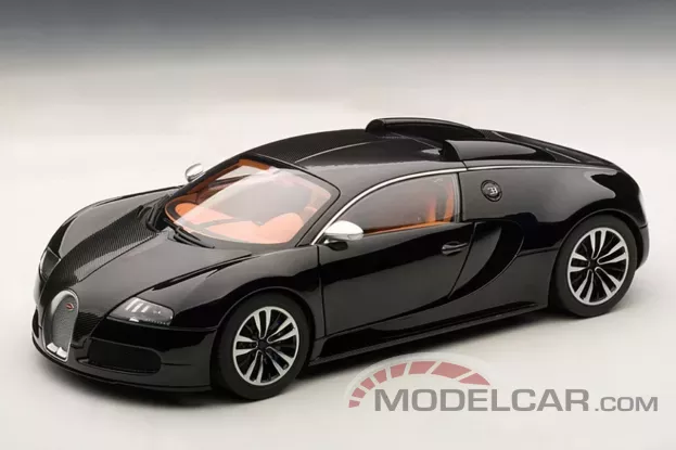 AUTOart Bugatti EB Veyron 16.4 Sang Noir 2009 Black 1:18 70961