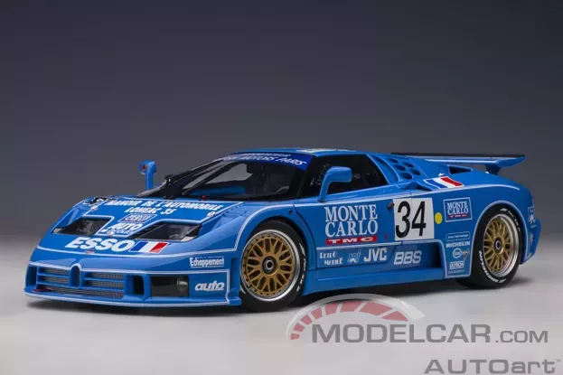 AUTOart Bugatti EB110 LM Le Mans 24h 1994 34 1:18 89417