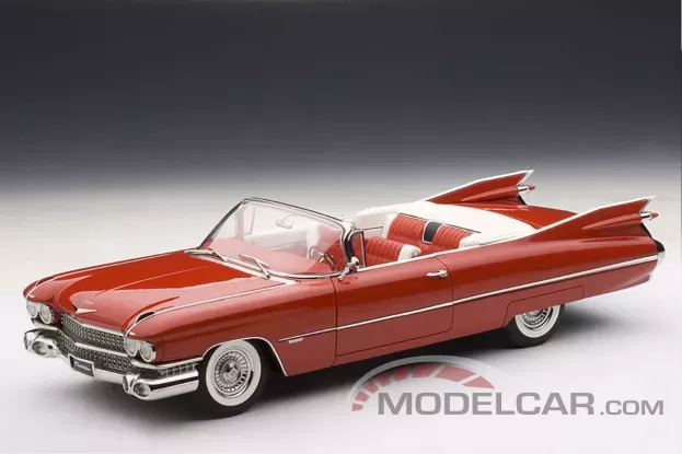 AUTOart Cadillac Eldorado Convertible 1959 Bright Red 1:18 70401