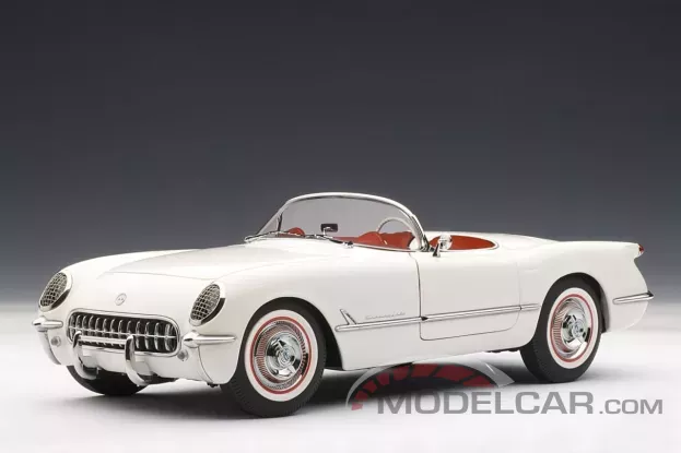 AUTOart Chevrolet Corvette C1 1954 Polo White 1:18 71081