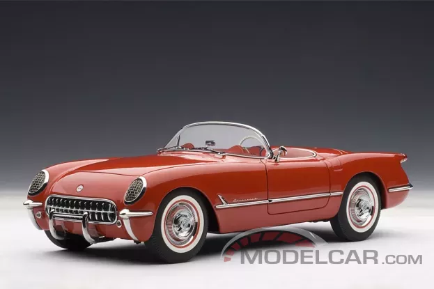 AUTOart Chevrolet Corvette C1 1954 Red 1:18 71082