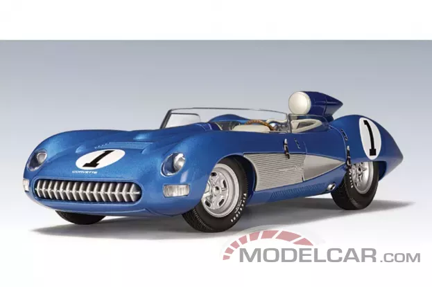 AUTOart Chevrolet Corvette C1 SS 1957 Blue 1:18 71051