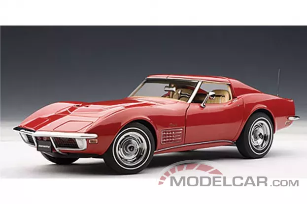 AUTOart Chevrolet Corvette C3 Coupe 1970 Monza Red 1:18 71172