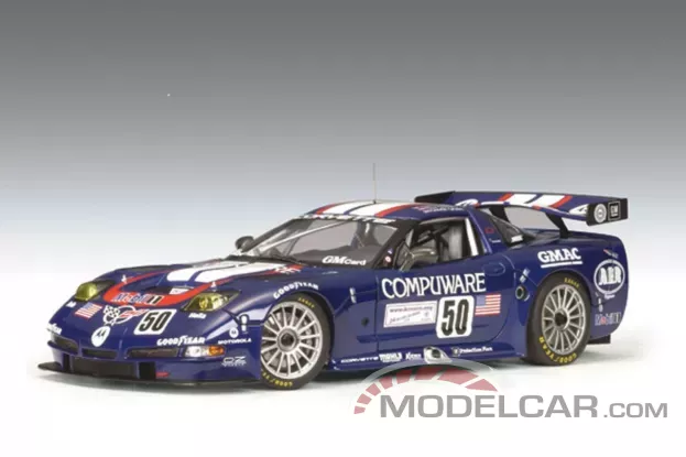 AUTOart Chevrolet Corvette C5-R 2003 24 HRS Le Mans 50 O.Gavin A.Pilgrim K.Collins 1:18 80306