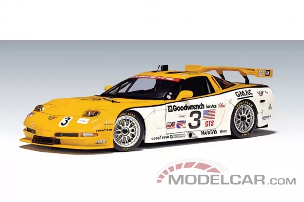 AUTOart Chevrolet Corvette C5-R Alms 2000 R.Fellows C.Kneifel J.Bell 3 1:18 80005