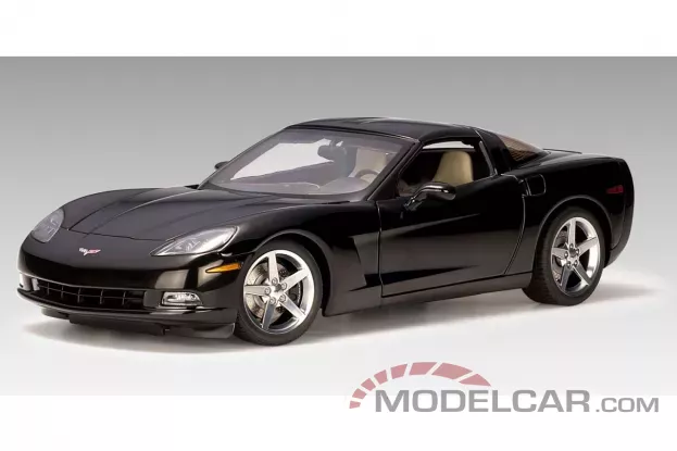 AUTOart Chevrolet Corvette C6 Coupe 2005 Black 1:18 71227