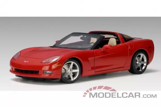 AUTOart Chevrolet Corvette C6 Coupe 2005 Red 1:18 71226