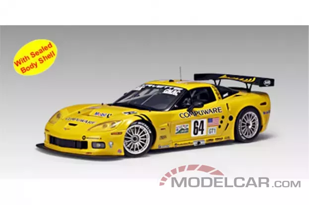 AUTOart Chevrolet Corvette C6R 24 HRS Le Mans Winner 64 J.Magnussen O.Beretta O.Gavin 1:18 80504