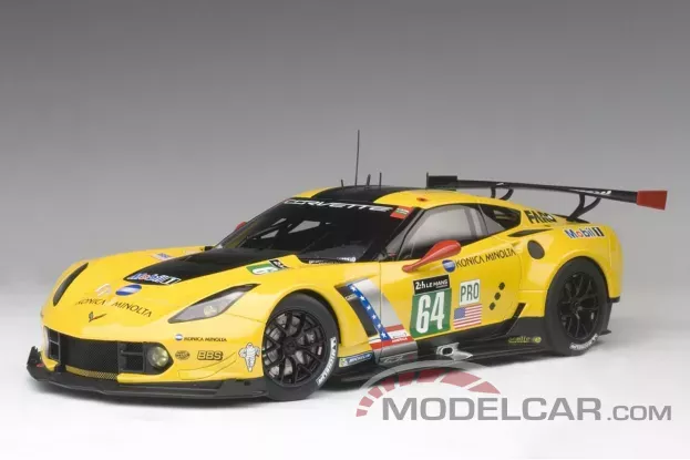 AUTOart Chevrolet Corvette C7.R Le Mans 24h 2016 63 J.Taylor O.Gavin T.Milner 1:18 81604