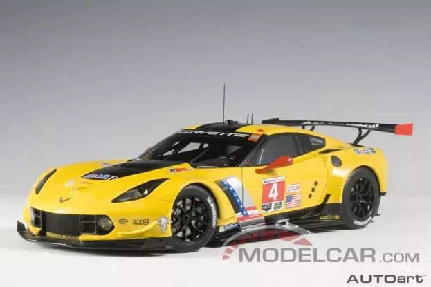 AUTOart Chevrolet Corvette C7.R Lime Rock 2016 4 O.Gavin T.Milner Winner Lime Rock 2016 1:18 81606