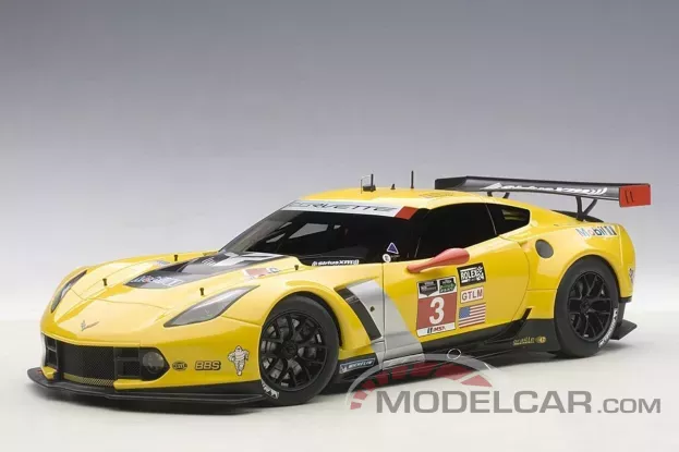 AUTOart Chevrolet Corvette C7R Daytona 24Hrs GTLM 2015 Winner 3 1:18 81505