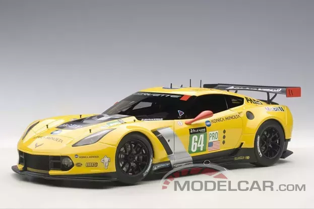AUTOart Chevrolet Corvette C7R Le Mans 24Hrs GTLM 2015 Winner 64 1:18 81504