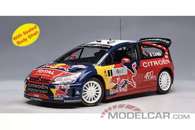 AUTOart Citroen C4 WRX 2008 S.Loeb D.Elena Rally Argentina 1 1:18 80839