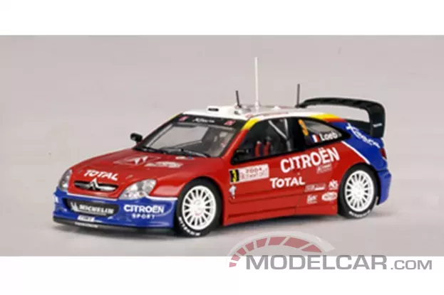 AUTOart Citroen Xsara WRC 2004 S.Loeb D.Elena Winner Of Rally Monte Carlo 1:43 60437