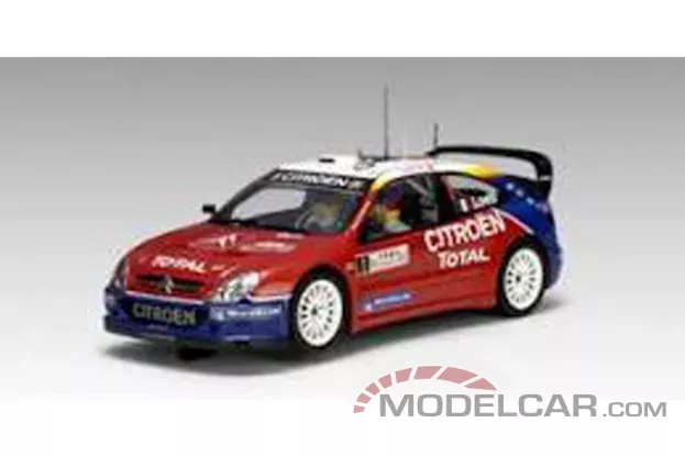 AUTOart Citroen Xsara WRC 2004 S.Loeb D.Elena Winner of Rally Monte Carlo 1:18 80437