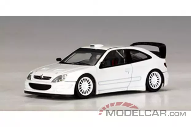 AUTOart Citroen Xsara WRC Plain Body Version 2004 White 1:43 60439