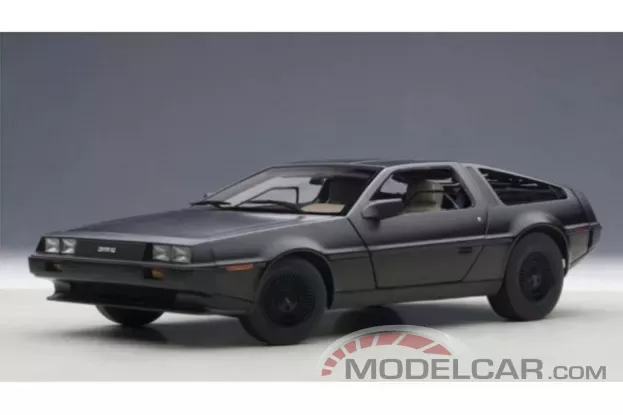 AUTOart DeLorean DMC-12 1981 Matt Black 1:18 79912