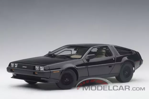 AUTOart DeLorean DMC-12 Black Metallic 1:18 79917